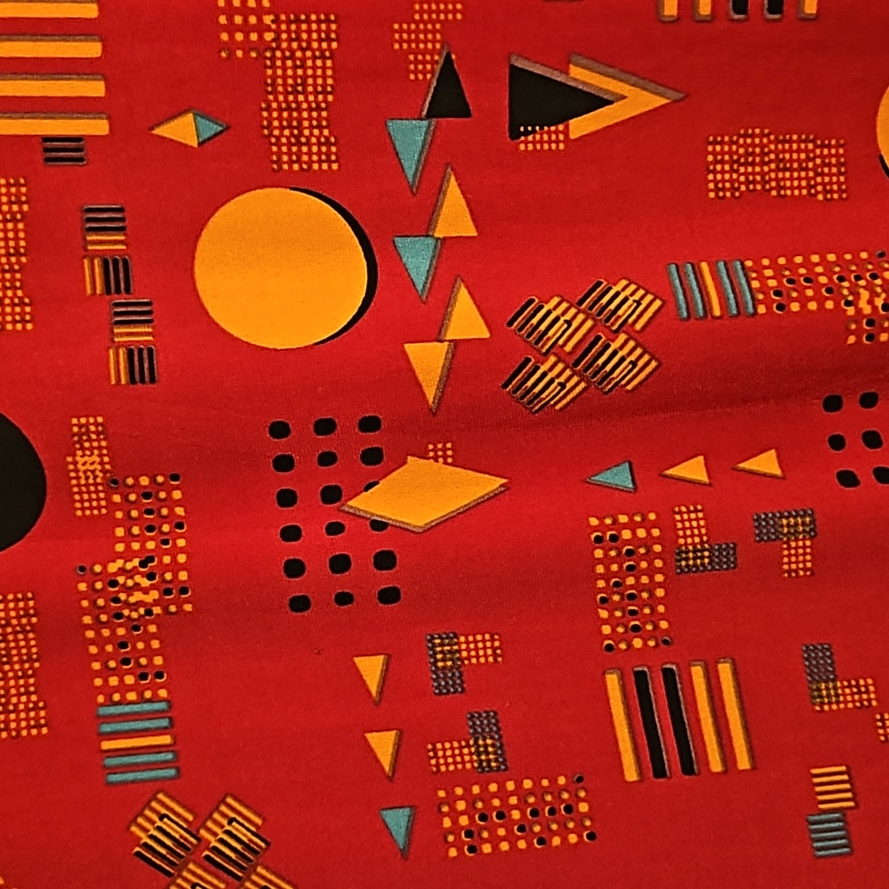 NWT, LulaRoe Maxi 3XL, orange, fuchsia, blue